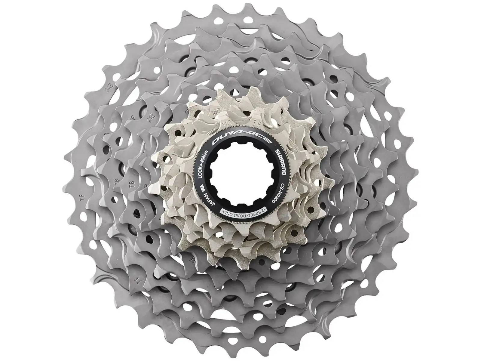 Shimano Dura-Ace CS-R9200-12 kaseta szosowa 12 rz. 11-30 zębów - Bez opakowania