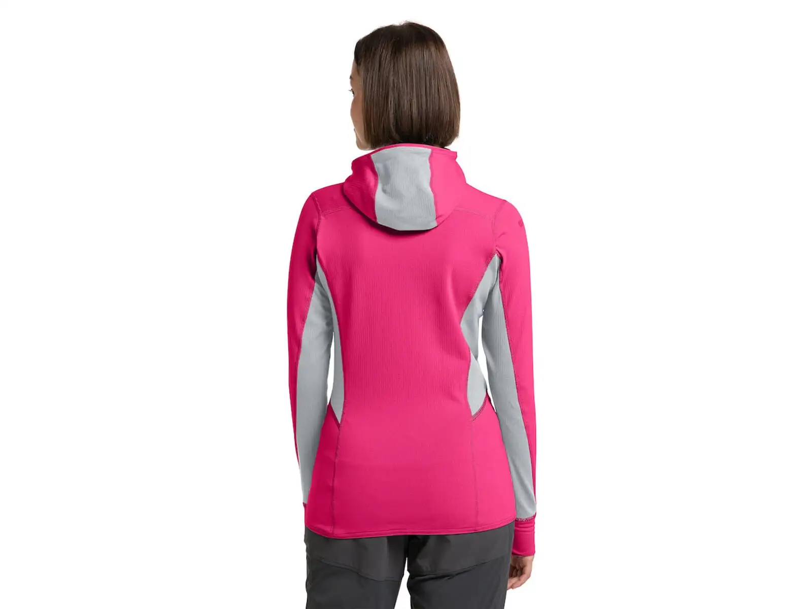 Haglöfs L.I.M. Mid Comp Hood damska bluza różowa