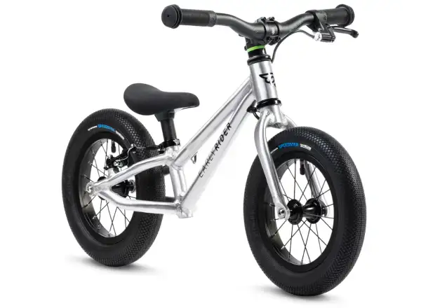 Early Rider Charger 12 rower dziecięcy z hamulcem Brushed Aluminium