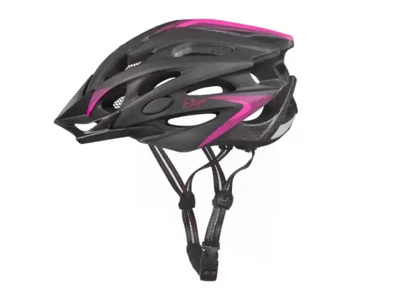 Etape Venus kask rowerowy czarna/różowa matowa