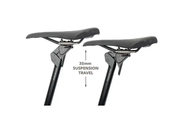 Redshift ShockStop amortyzowana sztyca podsiodłowa 30.9x350mm