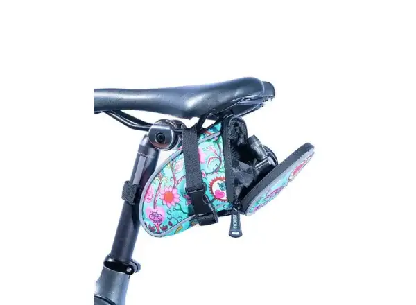 Cycology Secret Garden torba podsiodłowa niebieska