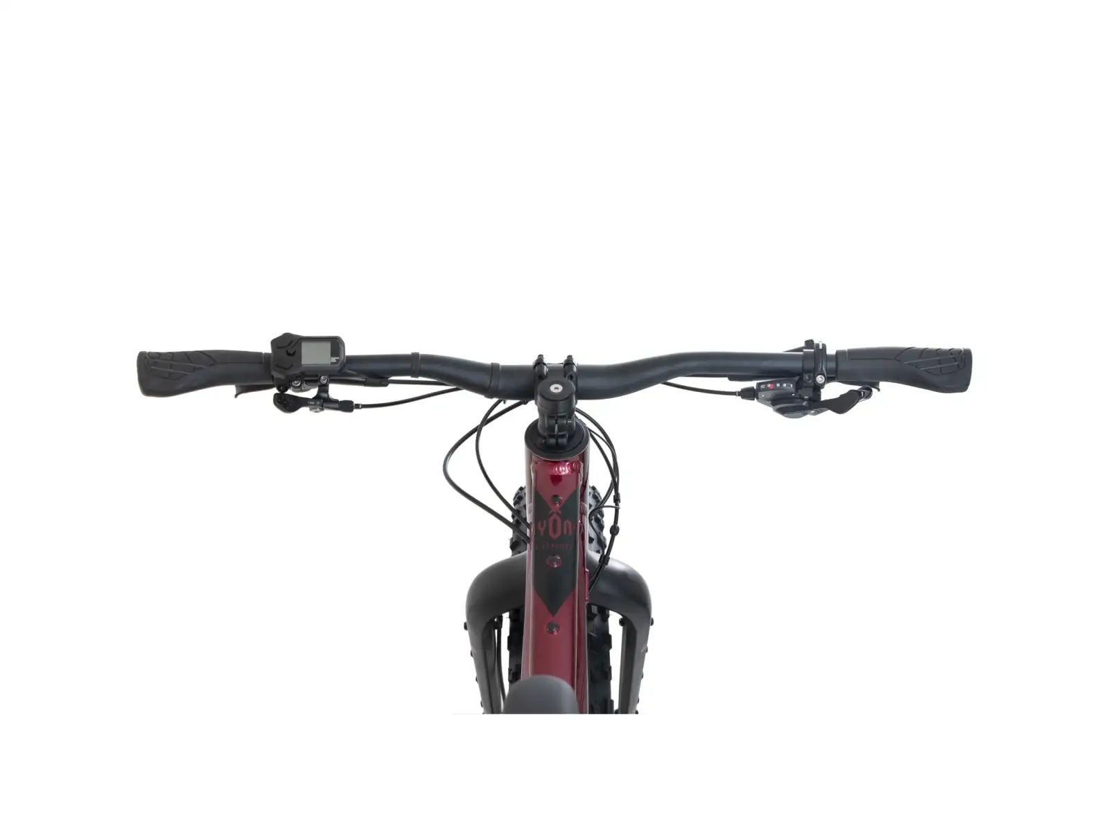 Rock Machine VYÖRY e70 rower elektryczny crimson/black WZÓR