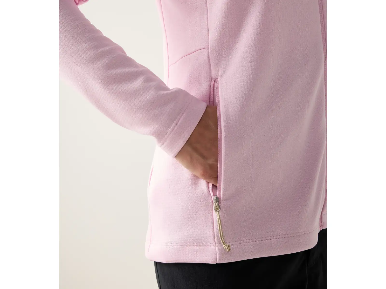 Haglöfs Korp Mid Hood damska bluza z kapturem Fresh Pink