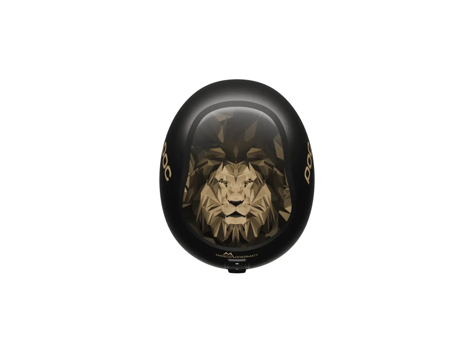 POC Skull Dura Jr Marco Odermatt Ed. kask narciarski Uranium Black/Podium Gold