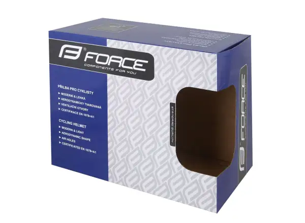 Force Lynx kask biało/turkusowa