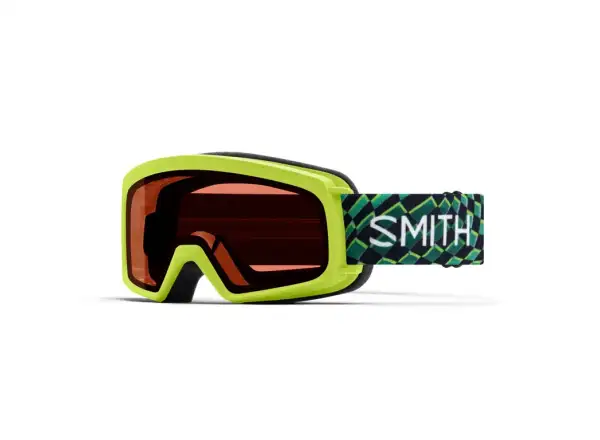 Smith Rascal dziecięce narciarskie Electric Lime Left Turn / RC36