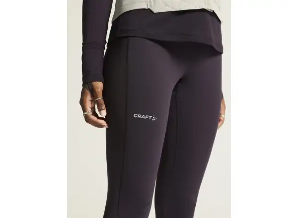Craft ADV SubZ Wind damskie legginsy do biegania fioletowa