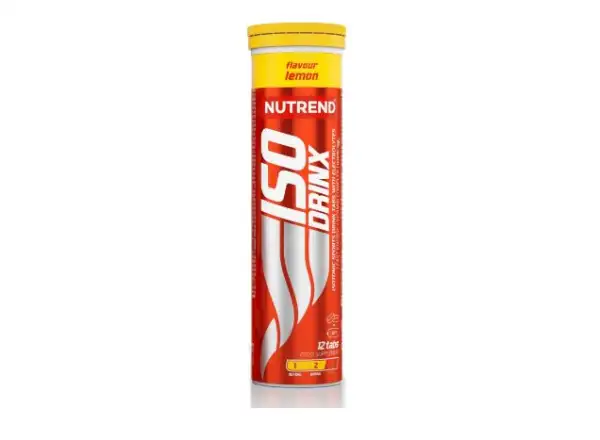 Nutrend Isodrinx tuba 12 tabletek cytryna