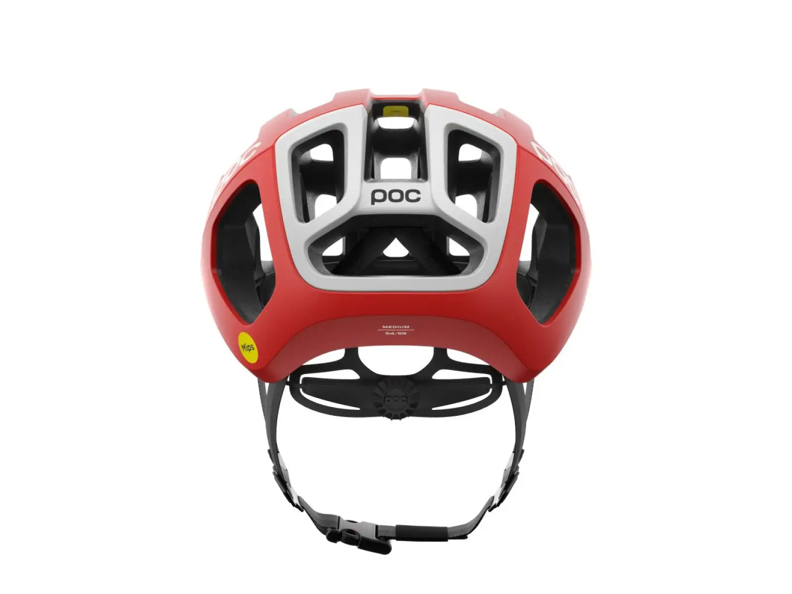 POC Ventral Air MIPS kask Prismane Red Matt