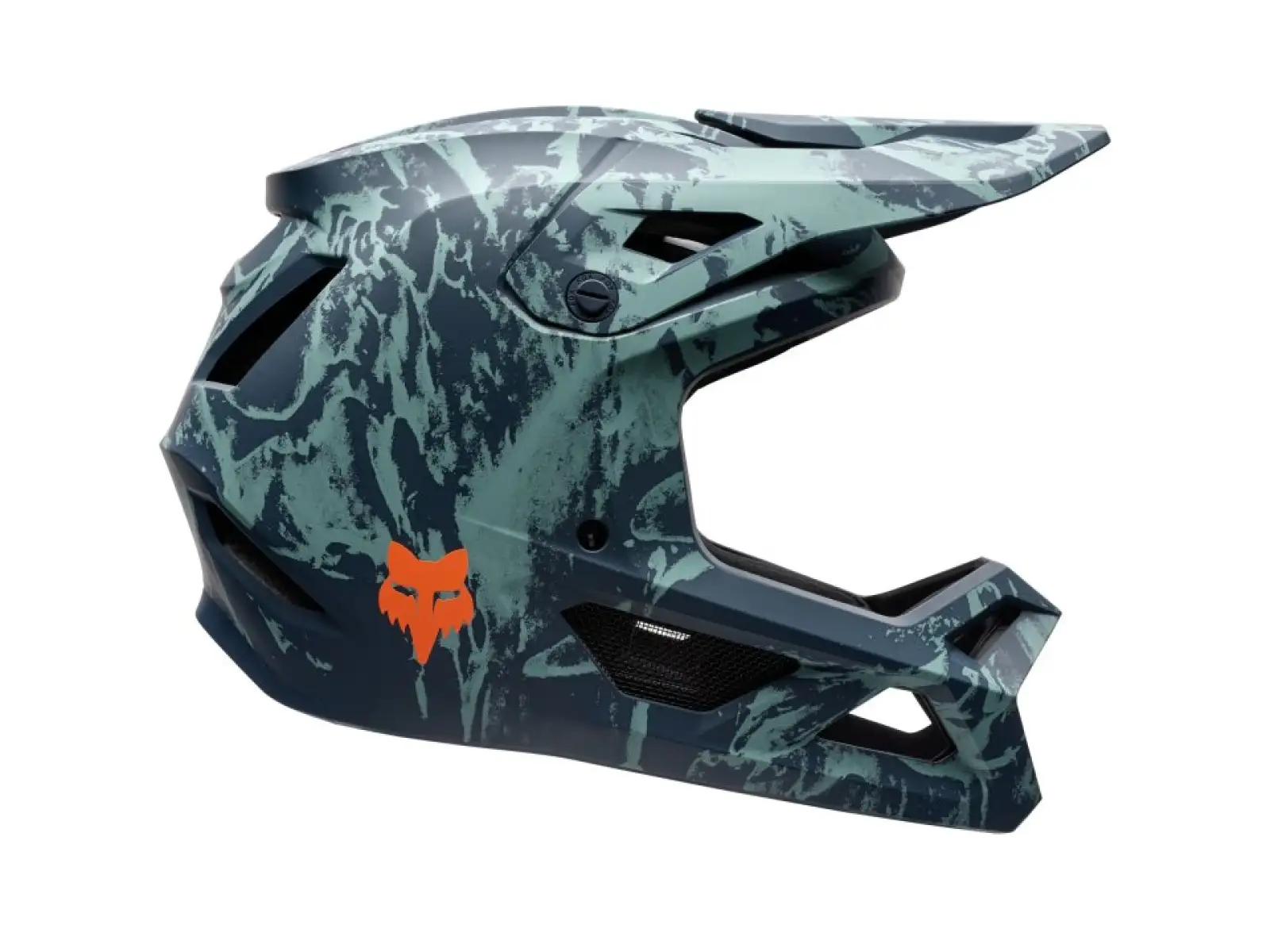 Fox Rampage Image Print kask dziecięcy Arctic Blue