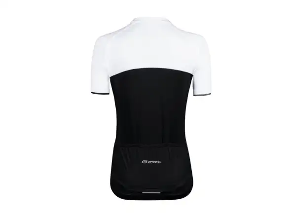 Force Art Lady damski jersey krótki rękaw czarna/biała