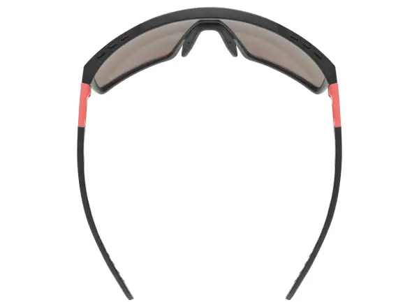 Uvex MTN Perform okulary rowerowe Black Red M/Mirror Red