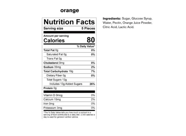 Skratch Labs Energy Chews owocowe cukierki 50 g pomarańcz
