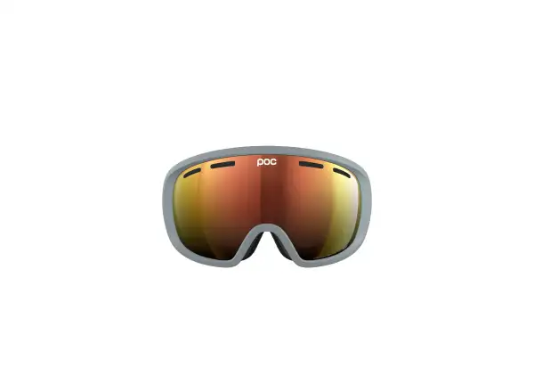 POC Fovea WF gogle narciarskie Granite Grey/Partly Sunny Orange