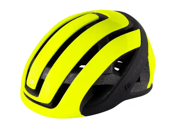 Force Neo kask rowerowy fluo/czarny