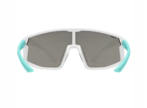 Uvex Skyryse JR. dziecięce okulary White/Green/Mirror Silver