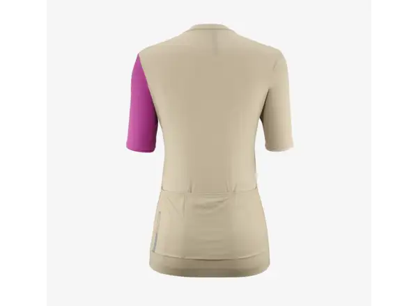 Mavic Essential damski dres krótki rękaw White Pepper/Fuchsia
