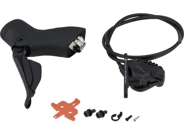 Shimano 105 Di2 BR-R7170 + ST-R7170 hamulec tarczowy tylny (prawy), J-kit, polimerowy