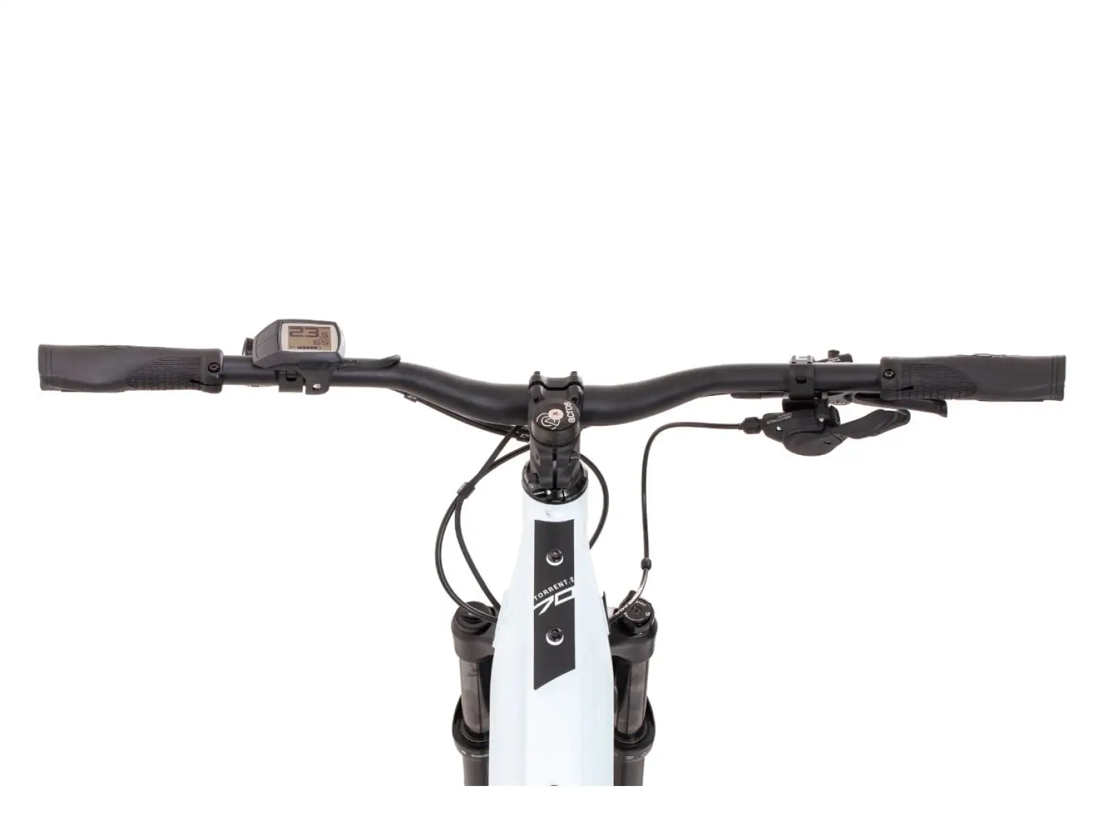 Rock Machine Torrent INT e70-29 Easy Entry Gloss White/Black rower elektryczny górski