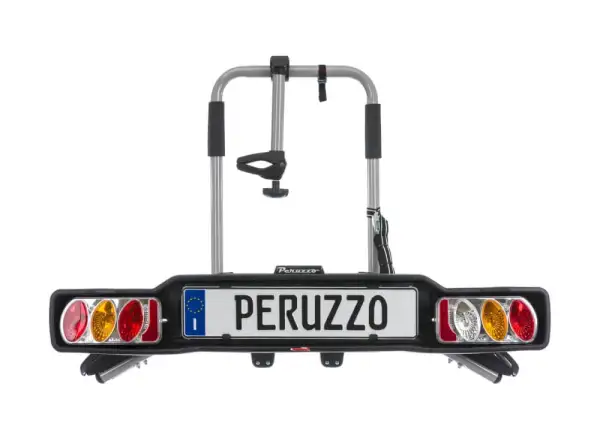Peruzzo Parma bagażnik na hak holowniczy na 2 rowery Ash Grey