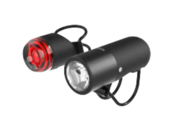 Knog Plugger Twinpack zestaw świateł czarne