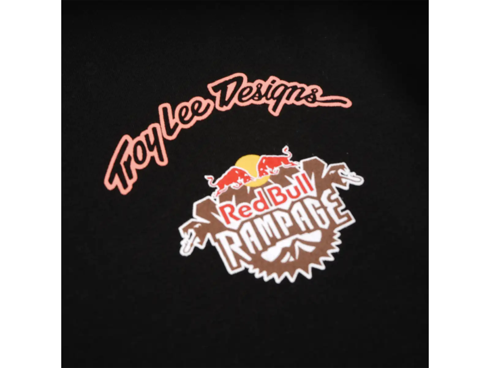 Troy Lee Designs x Red Bull Rampage Valley of Gods męska koszulka krótki rękaw Black