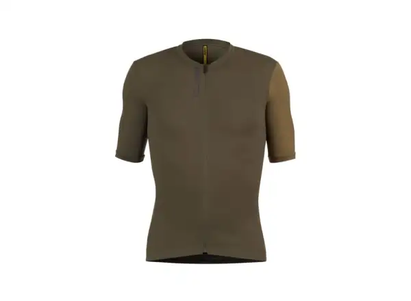 Mavic Essential męska koszulka rowerowa krótki rękaw Green Olive