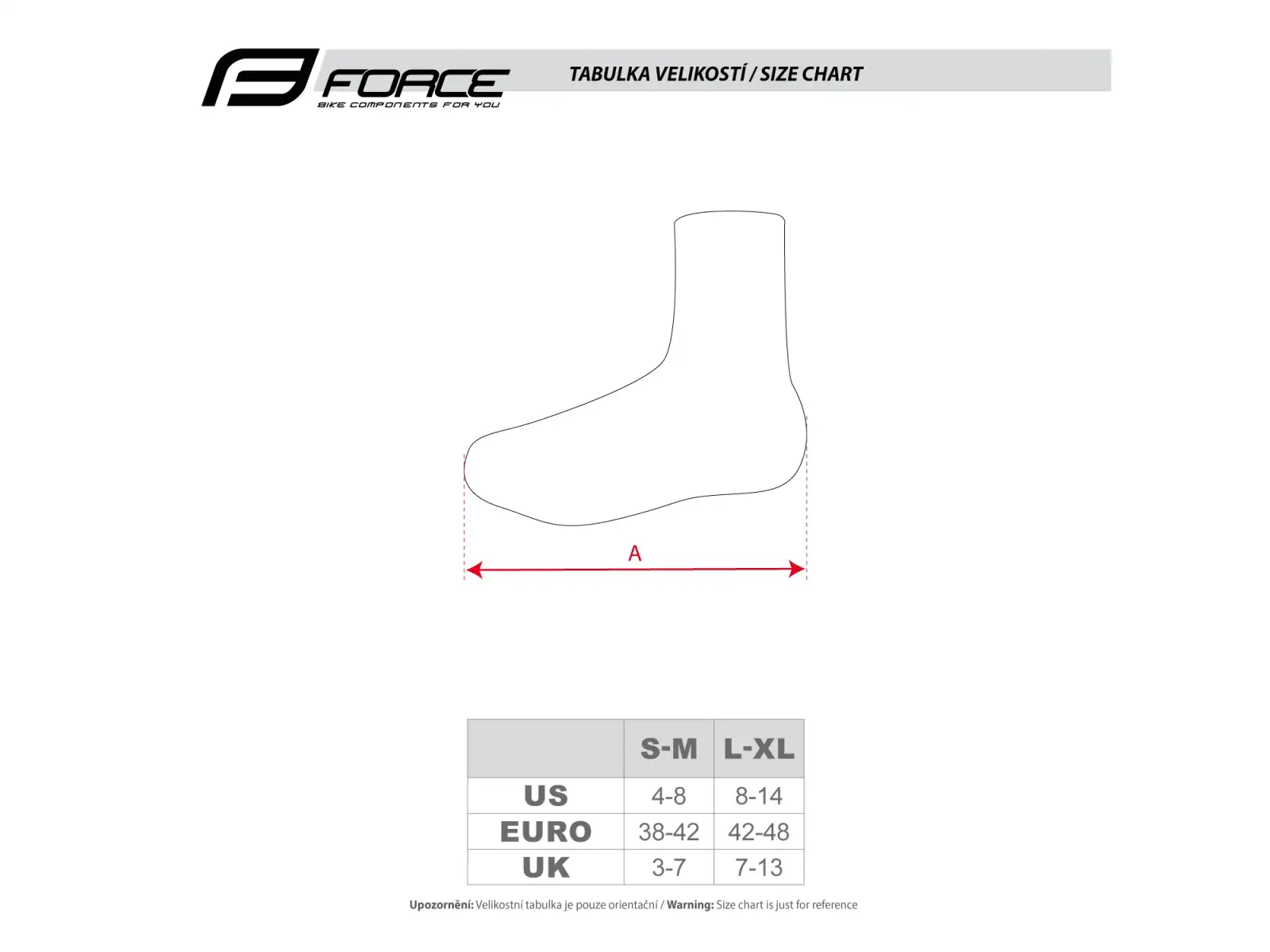 Force Speed Road ocieplacze na buty czarna