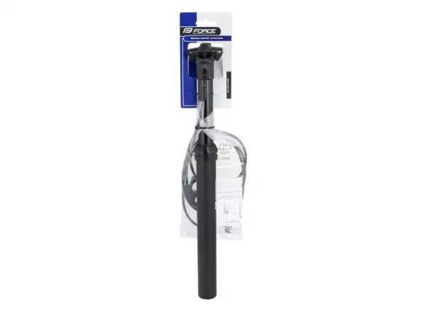 Force Dropper teleskopowa sztyca 100 mm 31,6x405 mm czarna