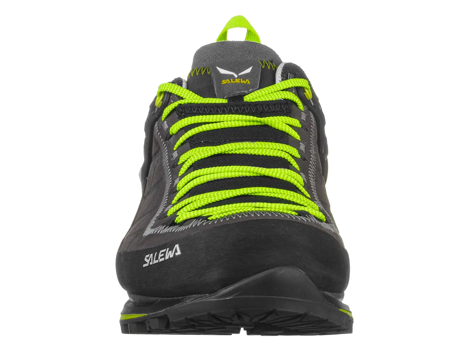 Salewa Mountain Trainer 2 Leather męskie buty Smoked/Fluo Green