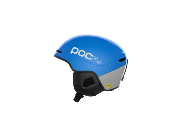 POC POCito Obex dziecięcy kask narciarski Fluorescent Blue