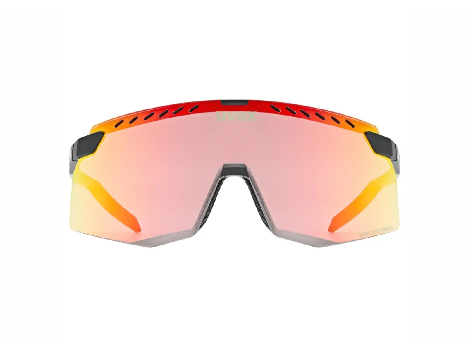 Uvex Pace Stage ColorVision okulary Black Matt/Mirror Red