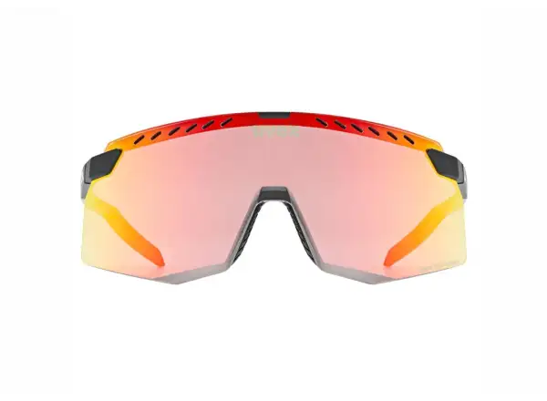Uvex Pace Stage ColorVision okulary Black Matt/Mirror Red