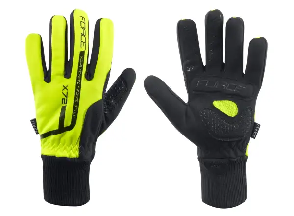 Force X72 zimowe rękawice Fluo