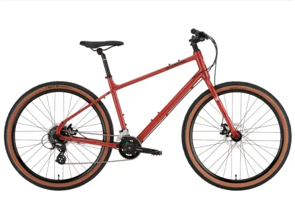 Kona 36e rower gravel Dew Red