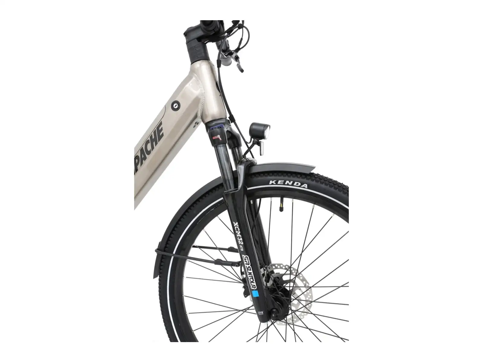 Apache Rio Grande 3 MX 720 Wh niskoramowy rower elektryczny Cappuccino