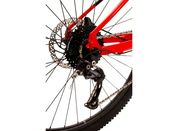 Rock Machine Blizz 30-29 czerwony/srebrny rower górski