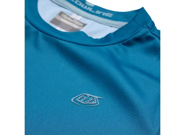 Troy Lee Designs Flowline męska koszulka z długim rękawem Slate Blue
