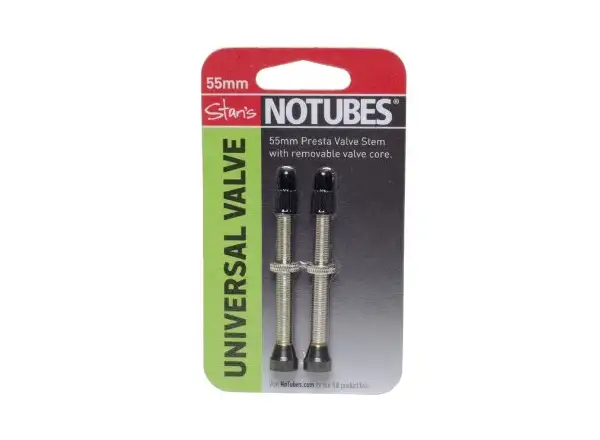 No Tubes Universal Tubeless wentyle 55mm - para