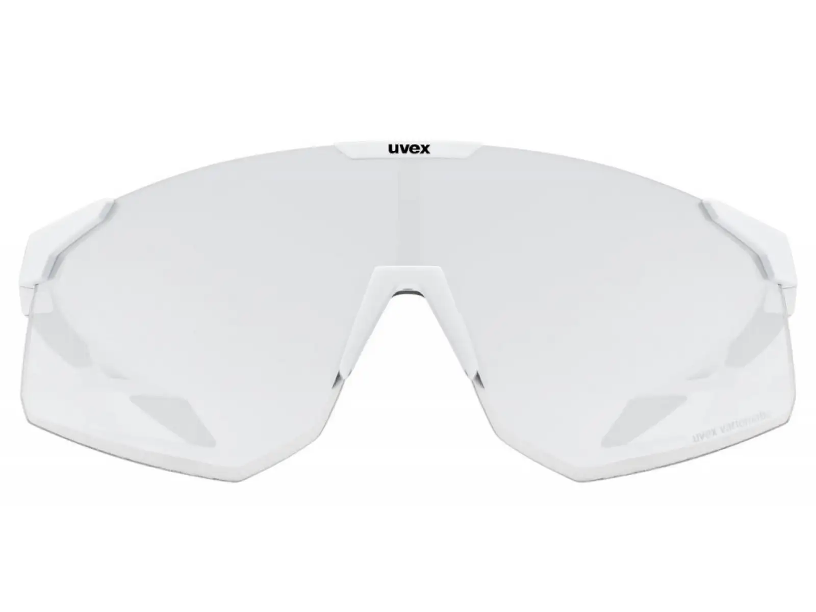 Uvex Pace Perform S Variomatic okulary White Matt/LTM. Silver