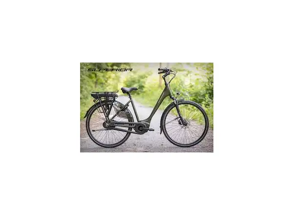 Superior SBC 200 miejski rower elektryczny Matte Dark Green