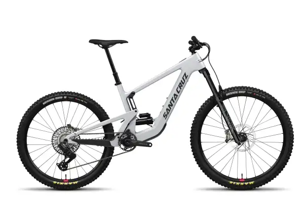 Santa Cruz Heckler SL 1 GX AXS CH pełne zawieszenie rower elektryczny Matte Silver