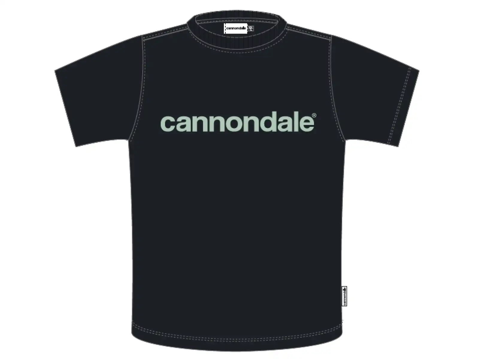 Cannondale Lifestyle koszulka krótki rękaw Black/Cool Mint