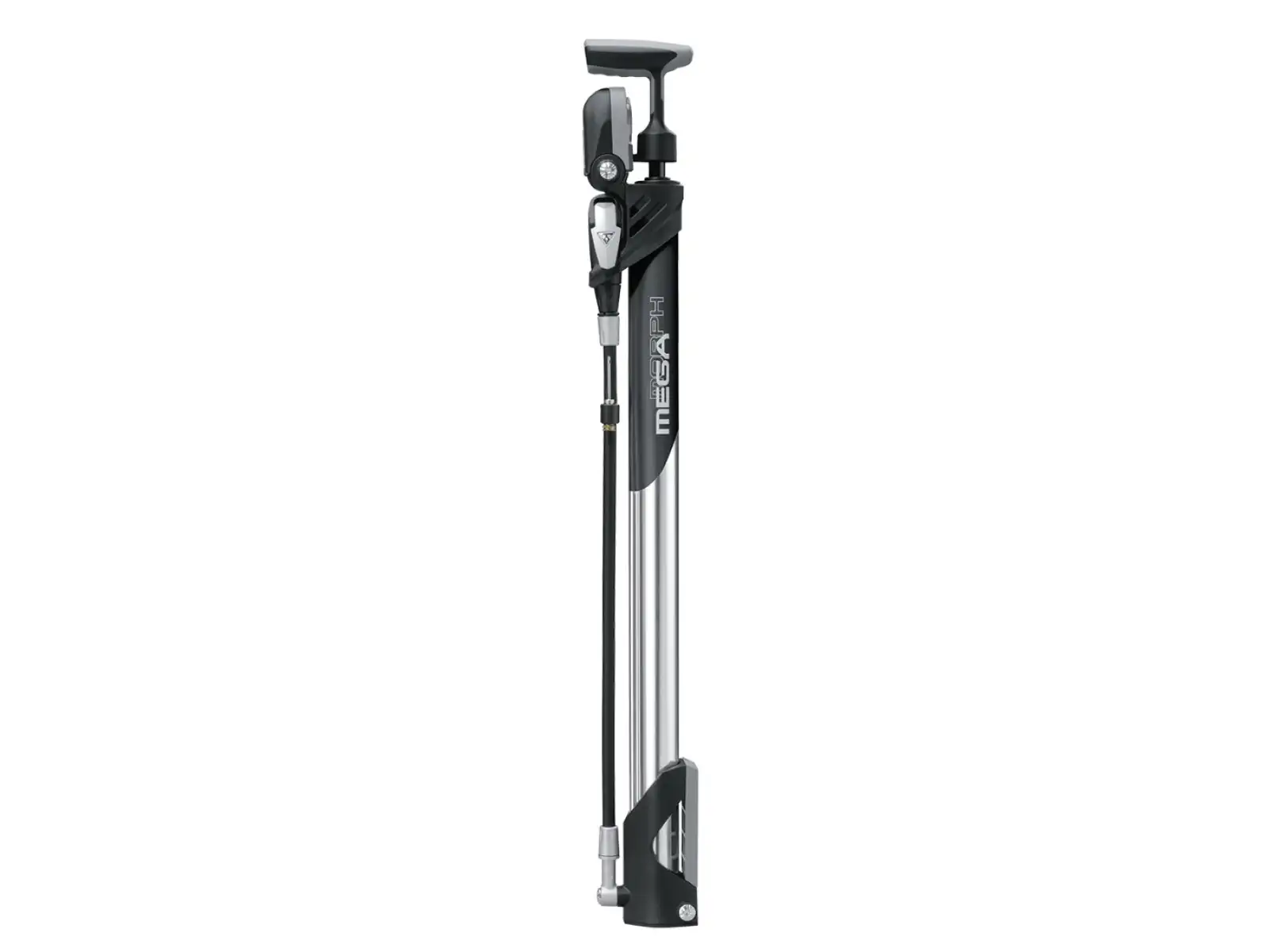 Topeak Mega Morph pompka serwisowa czarna/srebrna