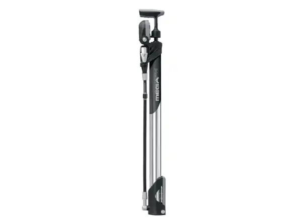 Topeak Mega Morph pompka serwisowa czarna/srebrna