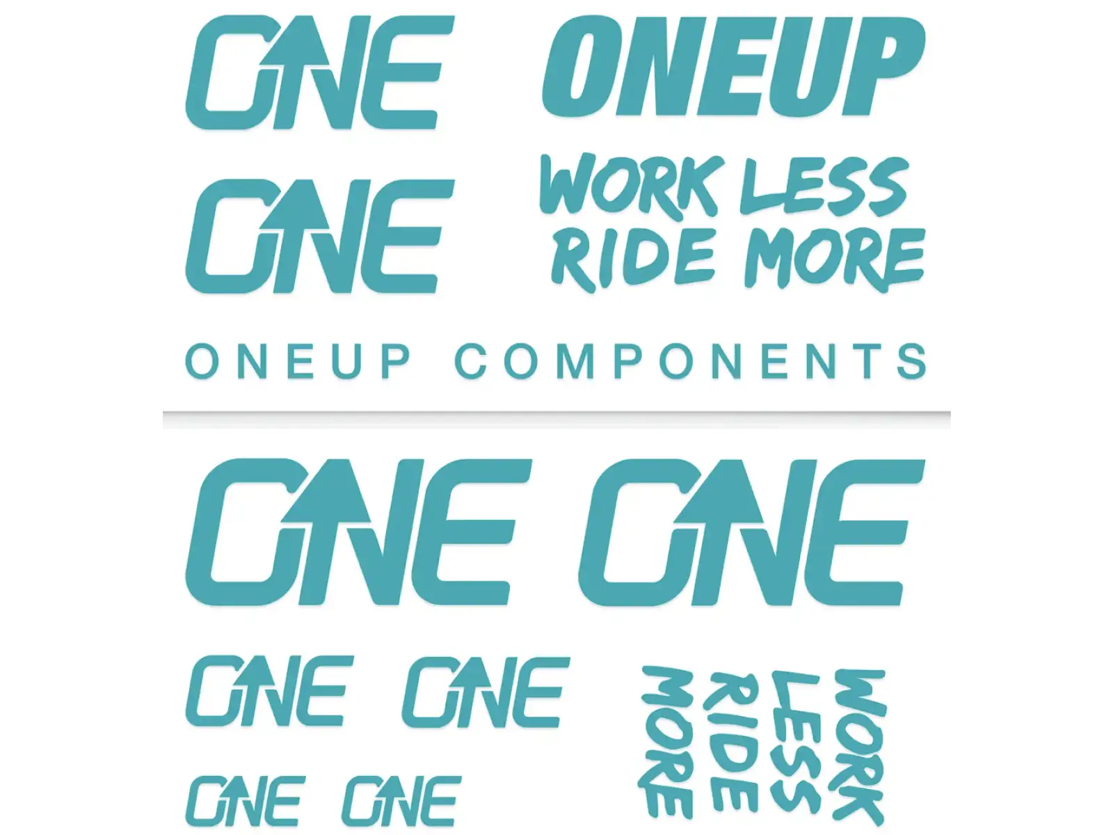 OneUp Decal Kit naklejki na kierownicę