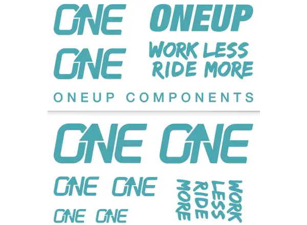 OneUp Decal Kit naklejki na kierownicę