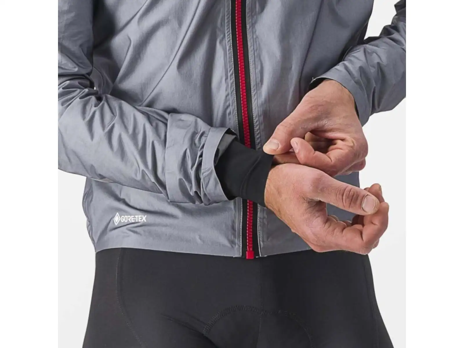 Castelli Tempesta Lite męska kurtka Szara