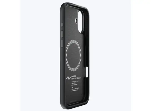 Peak Design Mobile Everyday Fabric Case iPhone 16 Plus etui na telefon Charcoal